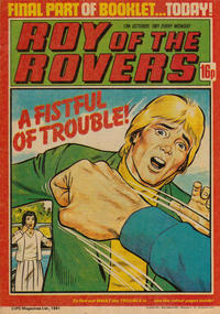 Cover Thumbnail for Roy of the Rovers (IPC, 1976 series) #17 October 1981 [257]