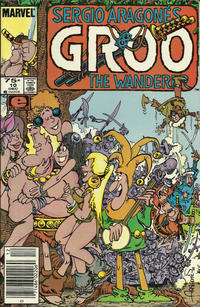 Cover for Sergio Aragonés Groo the Wanderer (Marvel, 1985 series) #10 [Newsstand]