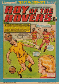 Cover Thumbnail for Roy of the Rovers (IPC, 1976 series) #12 December 1981 [265]