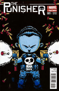 Cover Thumbnail for The Punisher (Marvel, 2014 series) #1 [Variant Edition - Skottie Young Cover]