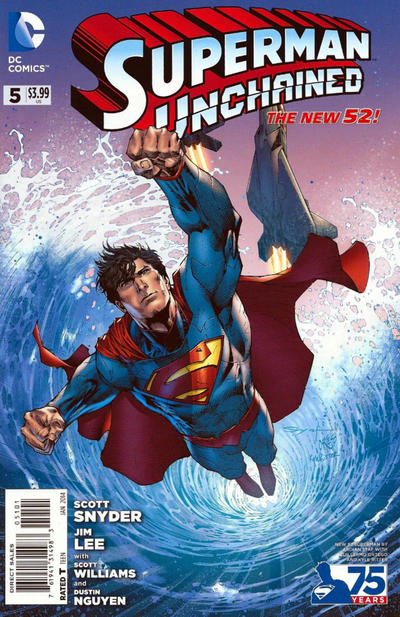 Cover for Superman Unchained (DC, 2013 series) #5 [Ardian Syaf / Guillermo Ortego New 52 Cover]