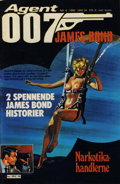 Cover for James Bond (Semic, 1979 series) #4/1982