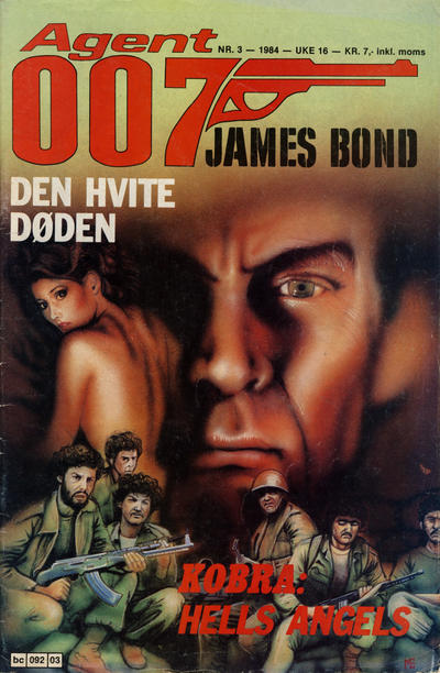Cover for James Bond (Semic, 1979 series) #3/1984