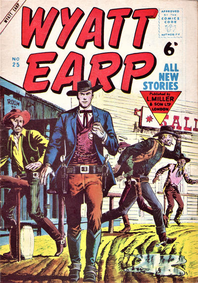 Cover for Wyatt Earp (L. Miller & Son, 1957 series) #25