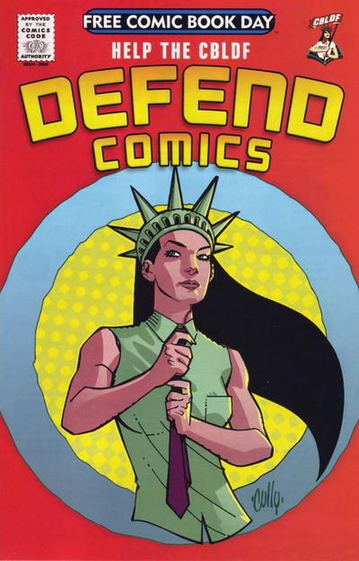 Cover for The CBLDF Presents Defend Comics: FCBD Edition (Comic Book Legal Defense Fund, 2014 series) #[nn]