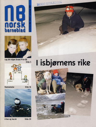 Cover for Norsk Barneblad; Norsk Barneblad med Juletre (Norsk Barneblad, 1891 series) #4/2003