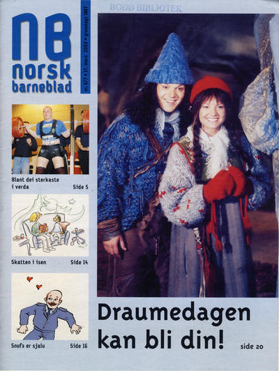 Cover for Norsk Barneblad; Norsk Barneblad med Juletre (Norsk Barneblad, 1891 series) #6-7/2003