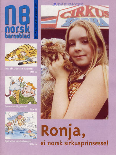 Cover for Norsk Barneblad; Norsk Barneblad med Juletre (Norsk Barneblad, 1891 series) #17/2002