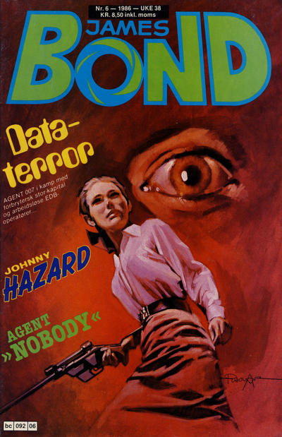 Cover for James Bond (Semic, 1979 series) #6/1986