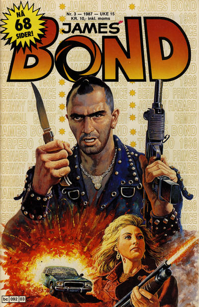 Cover for James Bond (Semic, 1979 series) #3/1987