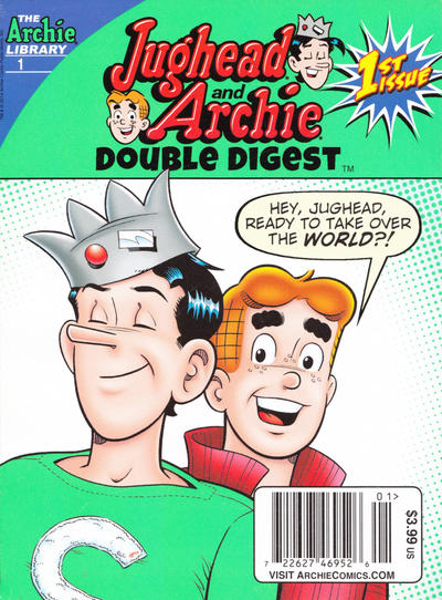 Cover for Jughead and Archie Double Digest (Archie, 2014 series) #1 [Newsstand]