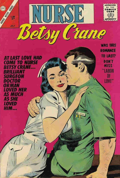 Cover for Nurse Betsy Crane (Charlton, 1961 series) #23 [British]