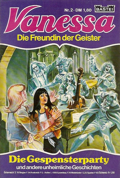 Cover for Vanessa (Bastei Verlag, 1982 series) #2