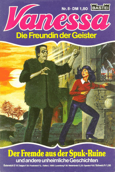 Cover for Vanessa (Bastei Verlag, 1982 series) #8
