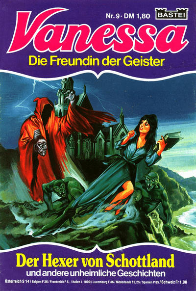 Cover for Vanessa (Bastei Verlag, 1982 series) #9