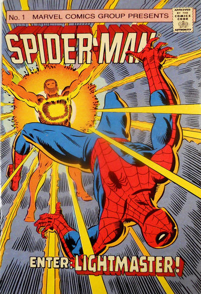 Cover for Spider-Man Enter: Lightmaster! (Marvel, 1987 series) #1