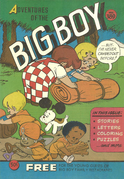 Cover for Adventures of the Big Boy (Webs Adventure Corporation, 1957 series) #389