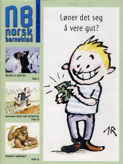 Cover for Norsk Barneblad; Norsk Barneblad med Juletre (Norsk Barneblad, 1891 series) #6-7/2002