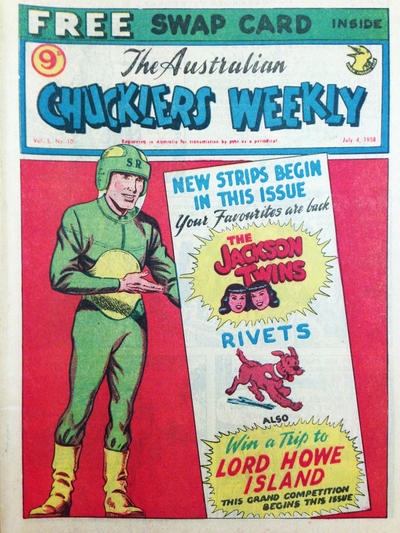 Cover for Chucklers' Weekly (Consolidated Press, 1954 series) #v5#10