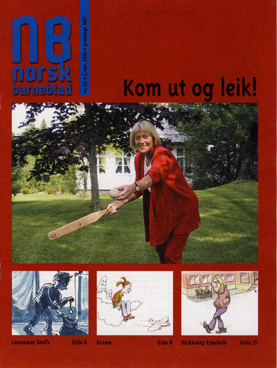 Cover for Norsk Barneblad; Norsk Barneblad med Juletre (Norsk Barneblad, 1891 series) #20/2001