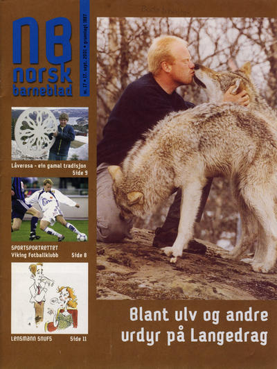 Cover for Norsk Barneblad; Norsk Barneblad med Juletre (Norsk Barneblad, 1891 series) #17/2001