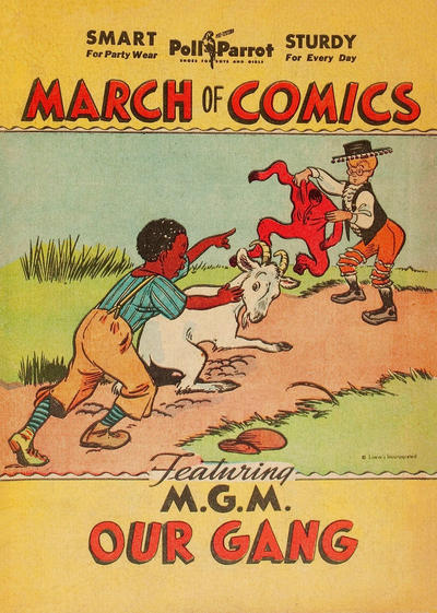 Cover for Boys' and Girls' March of Comics (Western, 1946 series) #[3] [Dr. Posner variant]