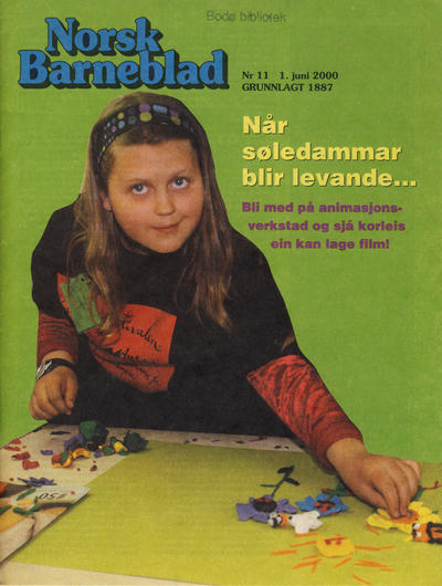 Cover for Norsk Barneblad; Norsk Barneblad med Juletre (Norsk Barneblad, 1891 series) #11/2000