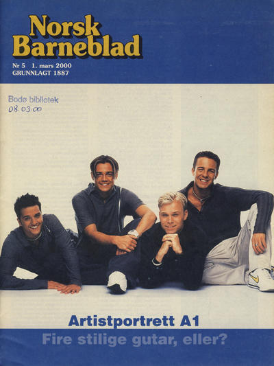 Cover for Norsk Barneblad; Norsk Barneblad med Juletre (Norsk Barneblad, 1891 series) #5/2000