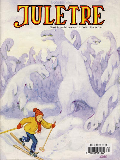 Cover for Norsk Barneblad; Norsk Barneblad med Juletre (Norsk Barneblad, 1891 series) #22/2001