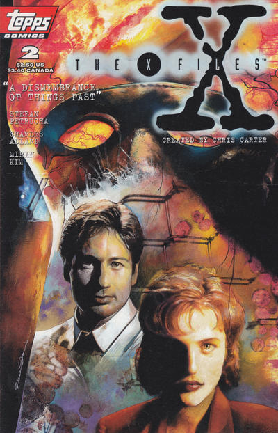 Cover for The X-Files (Topps, 1995 series) #2 [First Printing]