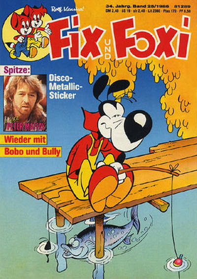 Cover for Fix und Foxi (Pabel Verlag, 1953 series) #v34#25