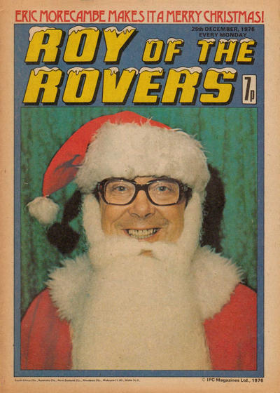 Cover for Roy of the Rovers (IPC, 1976 series) #25 December 1976 [14]
