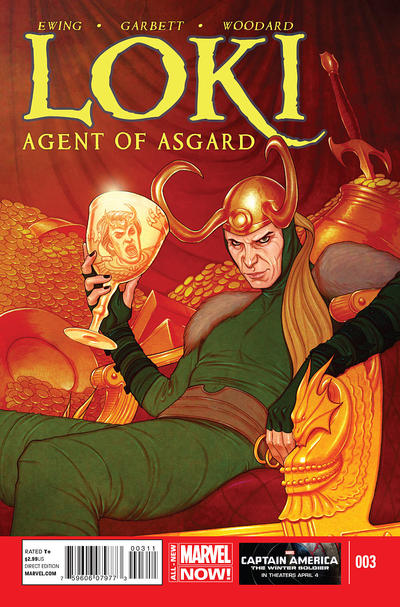 Cover for Loki: Agent of Asgard (Marvel, 2014 series) #3