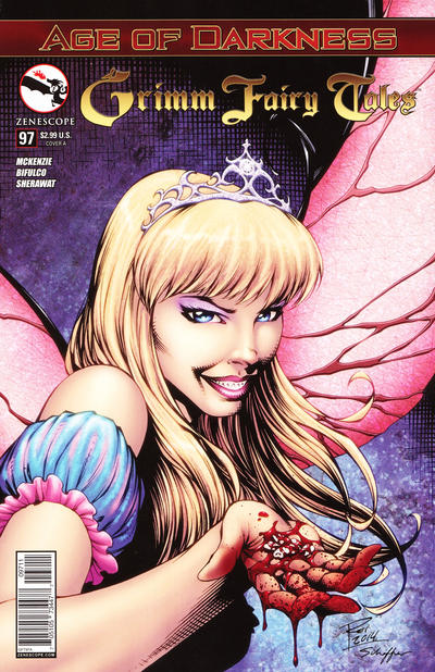 Cover for Grimm Fairy Tales (Zenescope Entertainment, 2005 series) #97 [Cover A - Renato Rei]