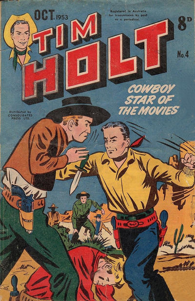Cover for Tim Holt (Magazine Management, 1953 series) #4