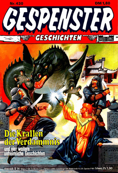 Cover for Gespenster Geschichten (Bastei Verlag, 1974 series) #430