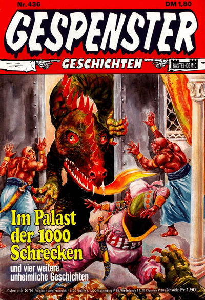Cover for Gespenster Geschichten (Bastei Verlag, 1974 series) #436