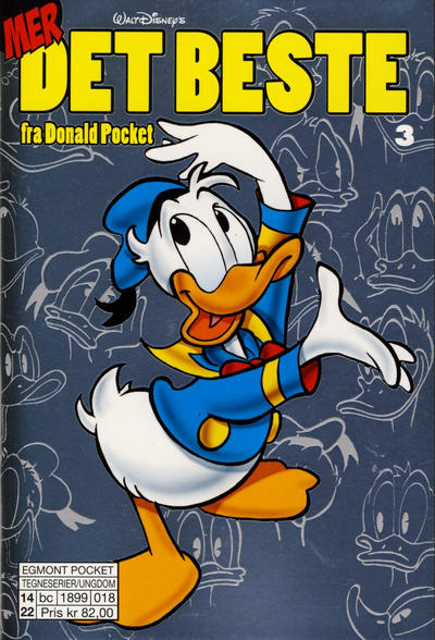 Cover for Mer det beste fra Donald Pocket (Hjemmet / Egmont, 2014 series) #3