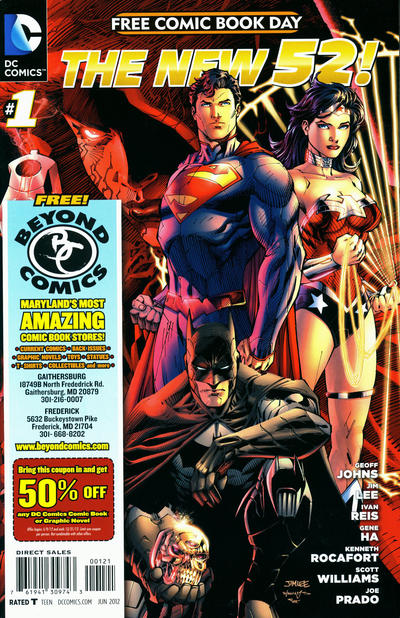 Cover for DC Comics - The New 52 FCBD Special Edition (DC, 2012 series) #1 [Beyond Comics]