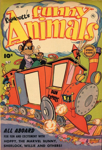 Cover for Fawcett's Funny Animals (Export Publishing, 1948 series) #67