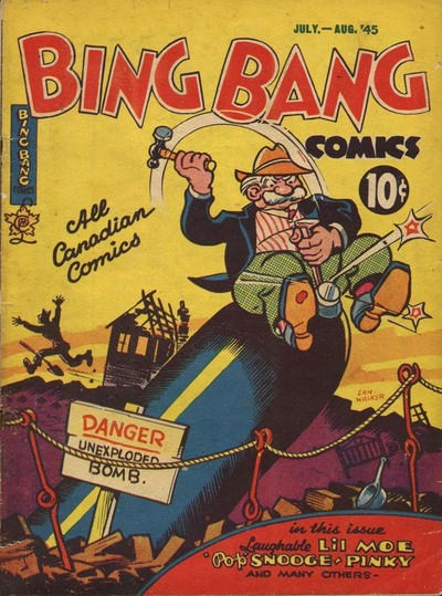 Cover for Bing Bang Comics (Maple Leaf Publishing, 1941 series) #v5#2