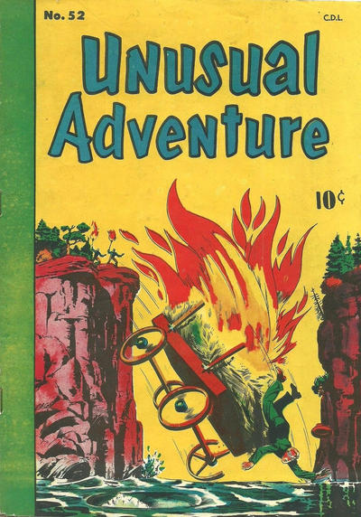 Cover for Unusual Adventures (Bell Features, 1949 series) #52