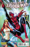 Cover Thumbnail for The Amazing Spider-Man (2014 series) #1 [Variant Edition - Midtown Comics Exclusive! - J. Scott Campbell Connecting Cover]