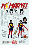 Cover for Ms. Marvel (Marvel, 2014 series) #1 [Jamie McKelvie Design Variant]
