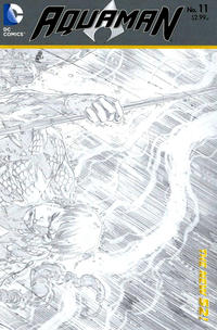 Cover Thumbnail for Aquaman (DC, 2011 series) #11 [Ivan Reis Wraparound Sketch Cover]