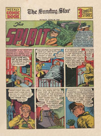 Cover Thumbnail for The Spirit (Register and Tribune Syndicate, 1940 series) #6/30/1940 [Washington DC Star edition]