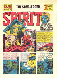 Cover Thumbnail for The Spirit (Register and Tribune Syndicate, 1940 series) #8/4/1940 [Newark NJ Star Ledger edition]