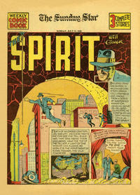 Cover Thumbnail for The Spirit (Register and Tribune Syndicate, 1940 series) #7/21/1940 [Washington DC Star edition]