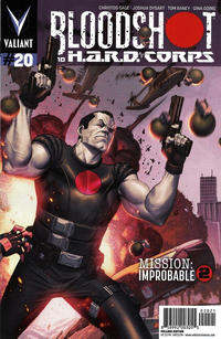 Cover Thumbnail for Bloodshot and H.A.R.D.Corps (Valiant Entertainment, 2013 series) #20 [Cover B - Pullbox Edition - Jorge Molina]