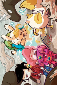Cover Thumbnail for Adventure Time: 2014 Annual (Boom! Studios, 2014 series) #1 [C2E2 2014 Exclusive Variant by Mad Rupert]